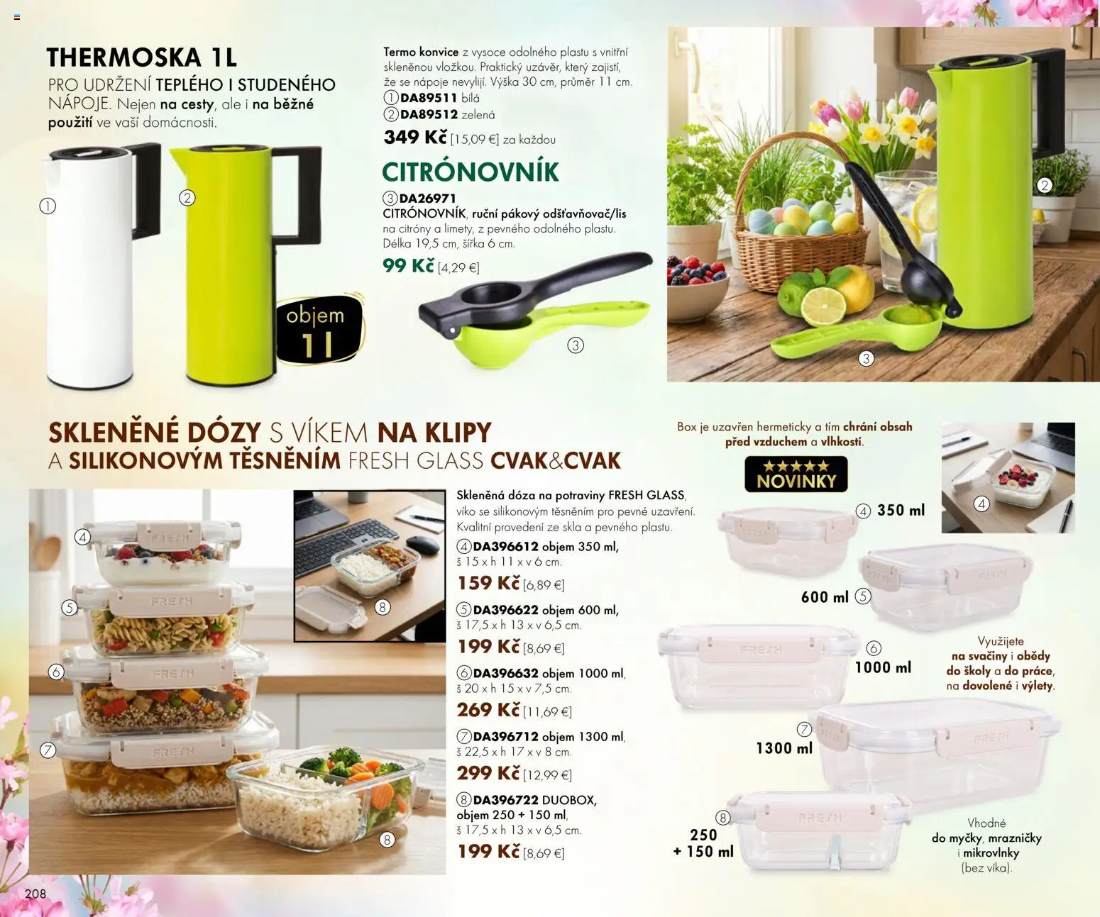 Nové Dedra akcie – leták je platný od 01.02.2026 | Strana: 108 | Produkty: Mrazničky, Mikrovlnky, Citróny