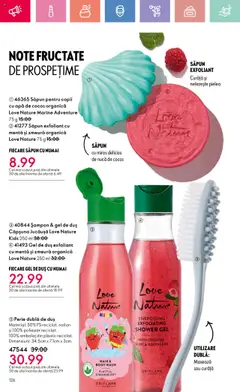 Oriflame catalog 12 2025 – valabil de la 20.08.2025 | Pagină: 126 | Produse: Exfoliant, Duș, Șampon, Gel de duș