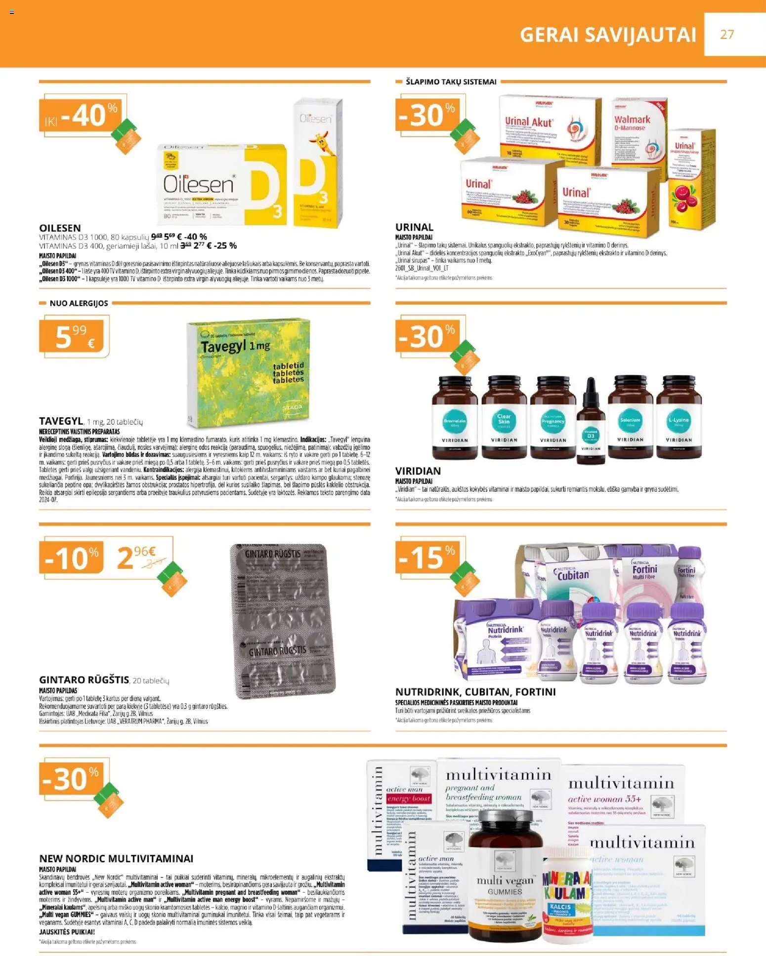 Gintarinė akcijos nuo 01.02.2026 | Puslapis: 27 | Prekių: Tv, Guminukai