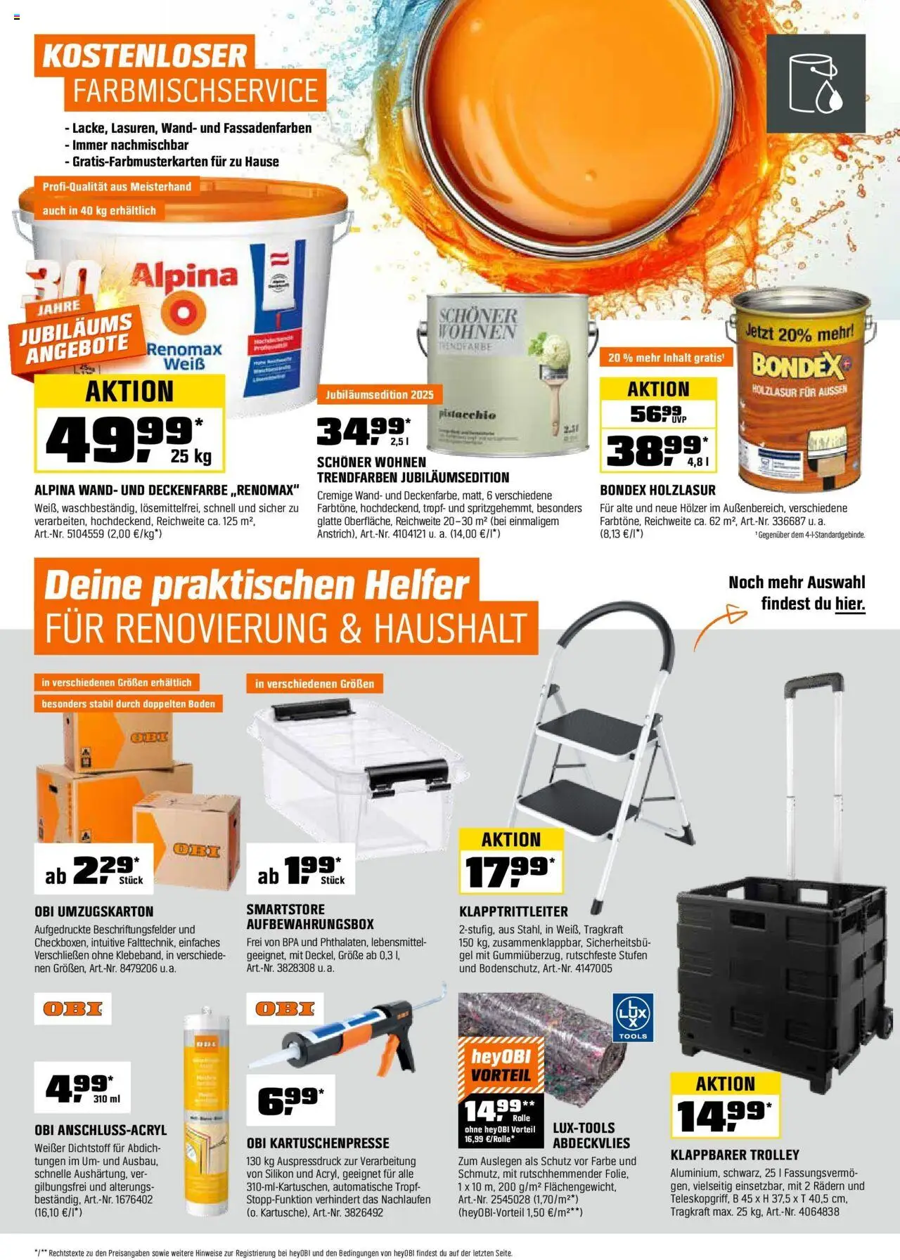 OBI Flugblatt gültig ab 31.07.2025 | Seite: 21 | Produkte: Libacomb