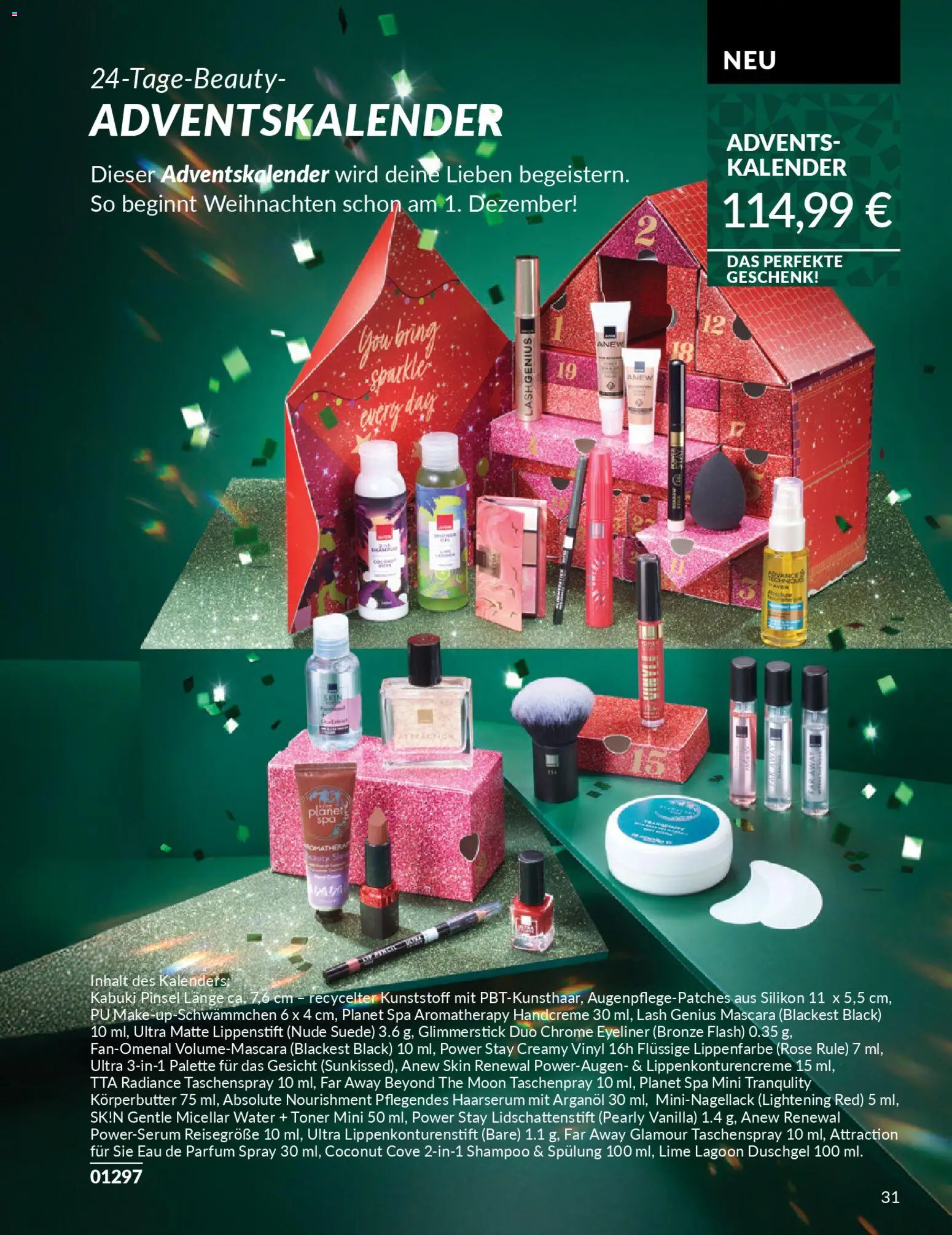 Avon - Black Friday – gültig ab 01.11.2025 | Seite: 33 | Produkte: Pinsel, Eyeliner, Handcreme, Eau de Parfum