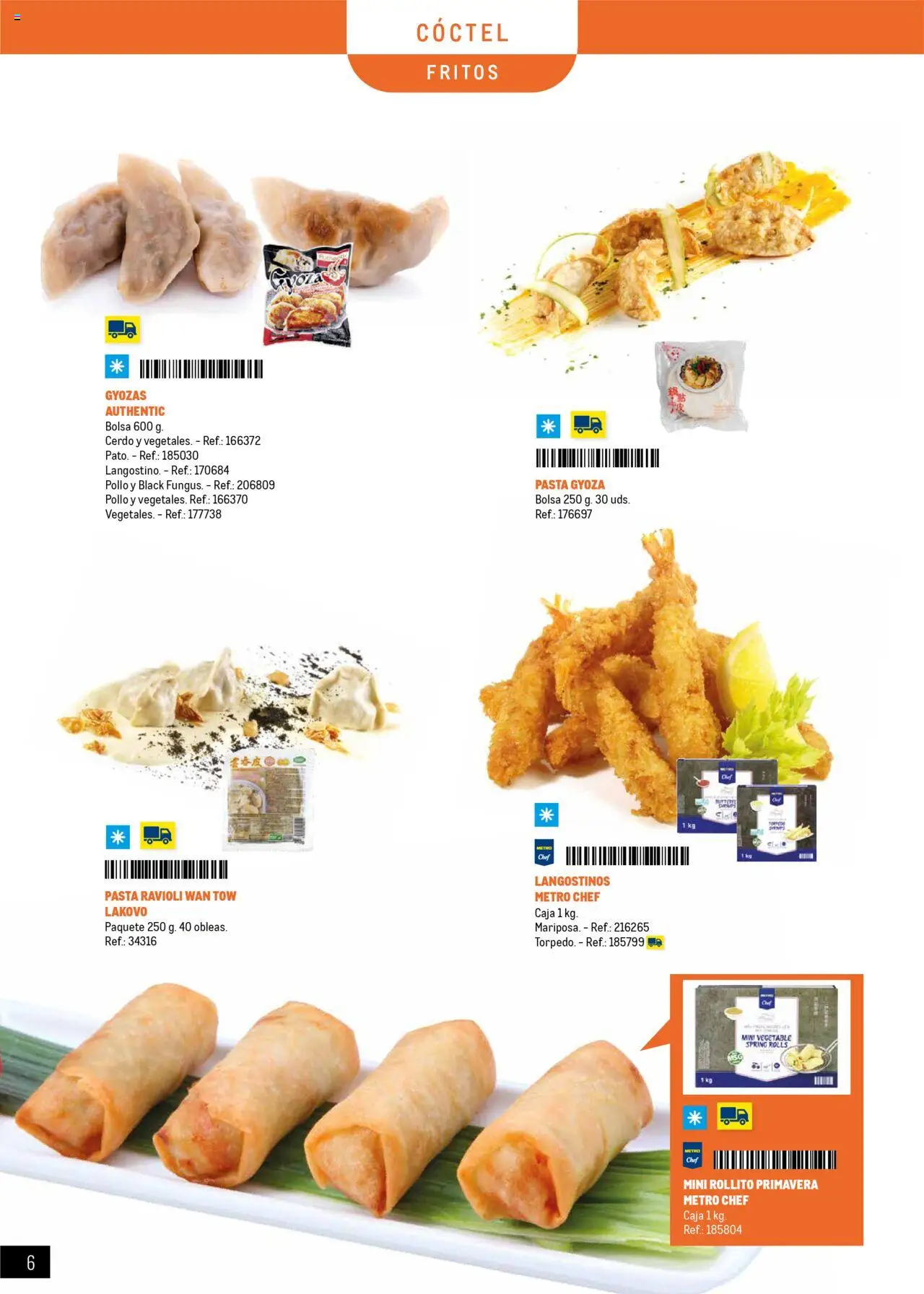 Makro - Catering y Eventos Península │ válido desde el 11.06.2025 | Página: 6 | Productos: Cerdo, Pasta, Bolsa, Caja