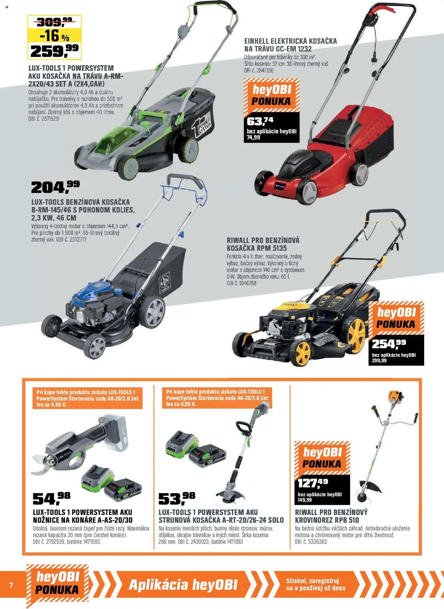 OBI leták od 01.04.2026 » Pozrite si limitované zľavy a ušetrite ešte dnes! | Slovenská republika