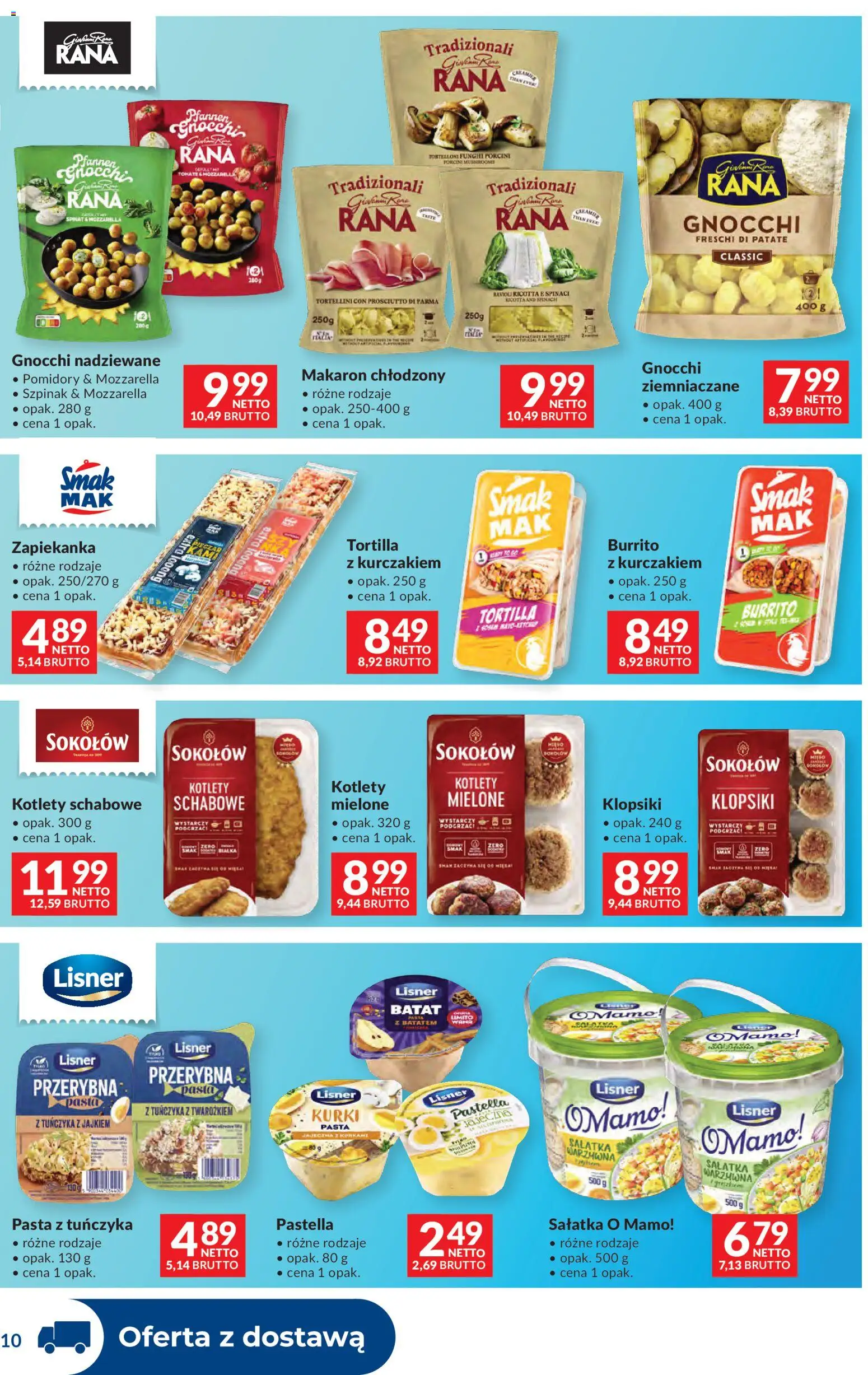 Makro Gazetka - Dystrybucja do sklepów od 27.12.2025 | Strona: 10 | Produkty: Batat, Tortellini, Tortilla, Prosciutto