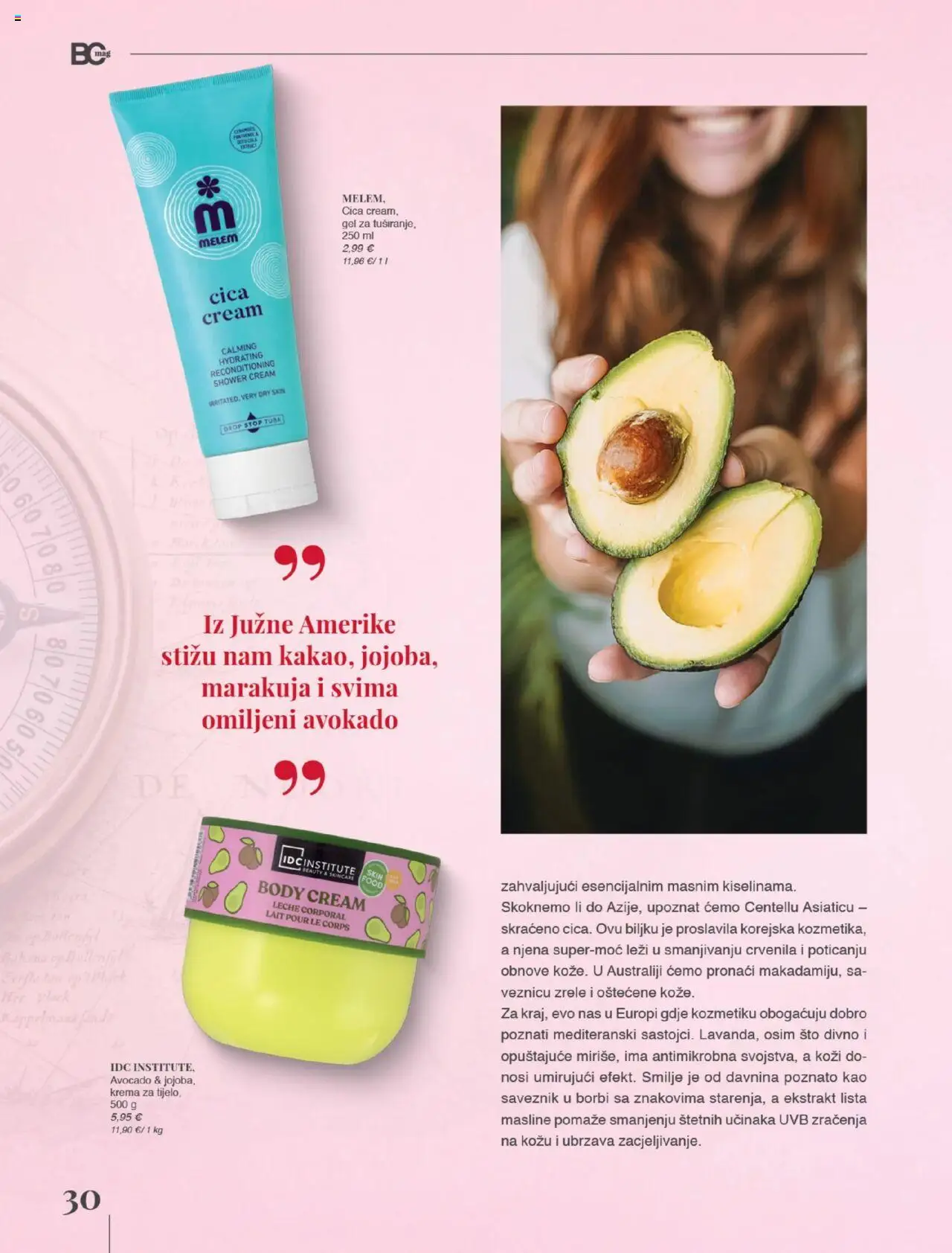 Bipa katalog | vrijedi od 01.09.2025 | Stranica: 30 | Proizvodi: Krema za tijelo, Gel za tuširanje, Krema, Avokado