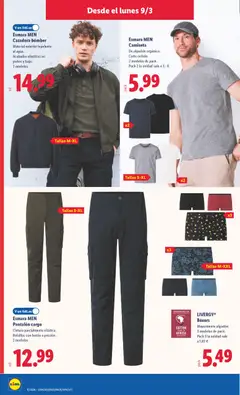 Vista previa Lidl folleto de bazar válido desde el 09.03.2026 | Página: 14 | Productos: Boxers