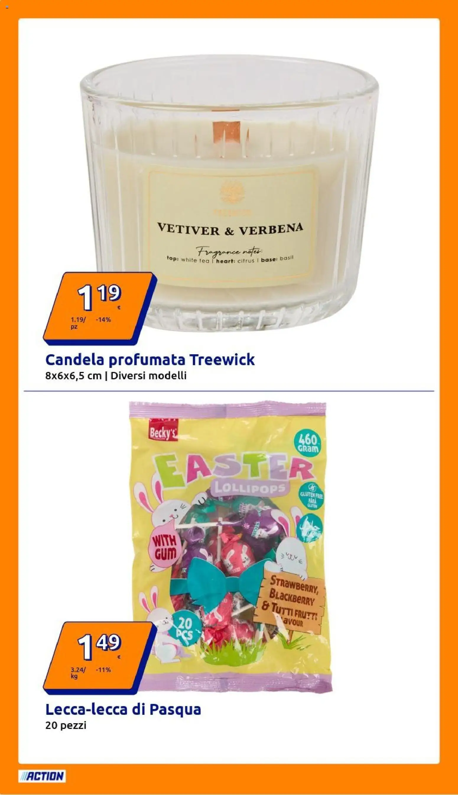 Volantino Action del 18.02.2026 | Pagina: 26 | Prodotti: Top, Candela