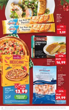 Ofertele Kaufland valabile de la 03.12.2025 | Pagină: 28 | Produse: Hacıyatmaz Kedi Oyuncağı, Cordon bleu, Brânză, Șuncă