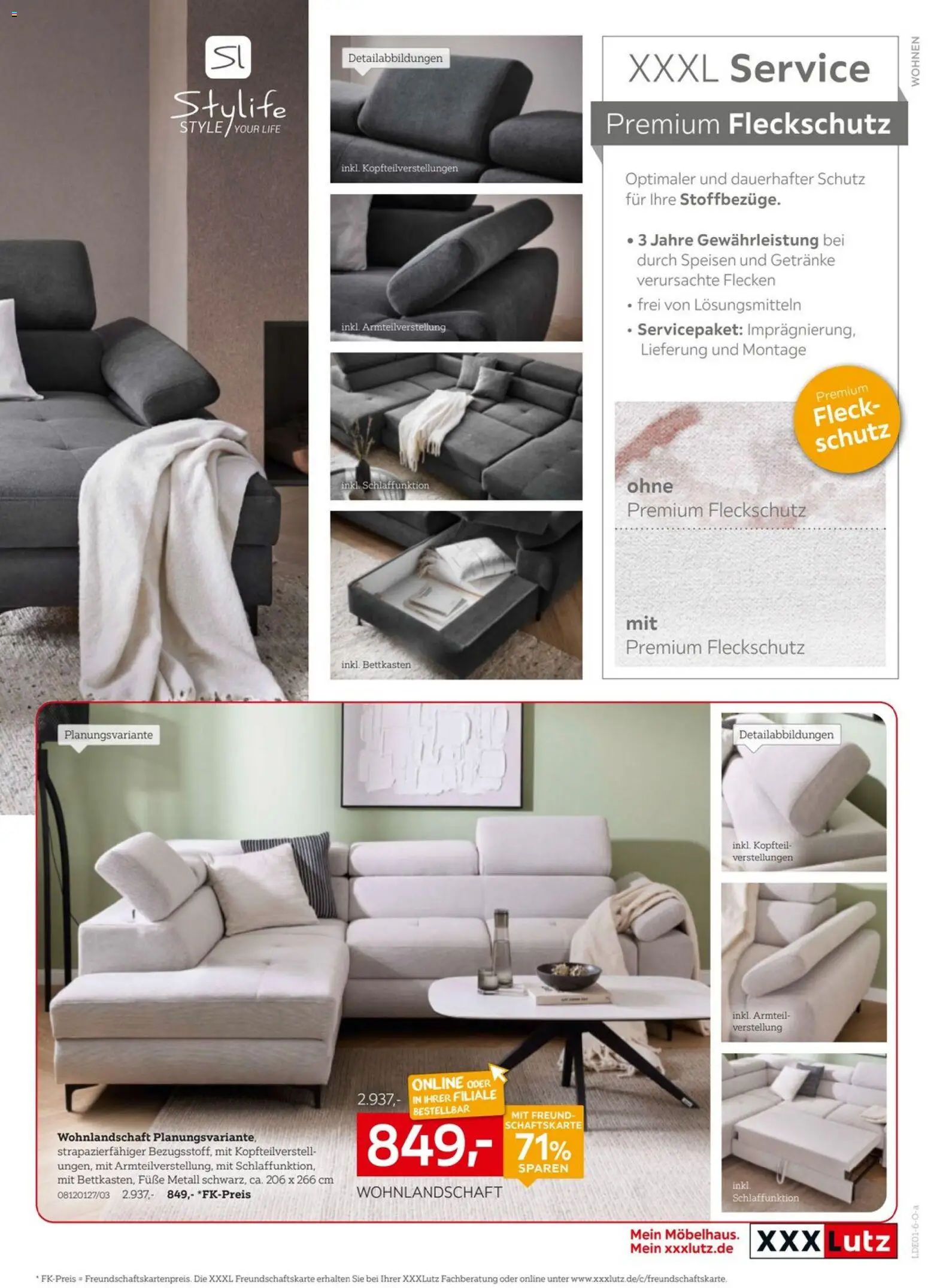 XXXL Lutz - Nr. 1 beim Preis – gültig ab 27.12.2025 | Seite: 11 | Produkte: Wohnlandschaft