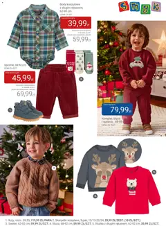 Pogląd oferty "Smyk Gazetka" - ważna od 02.12.2025 | Strona: 53 | Produkty: Bluzka, Skarpetki, Body