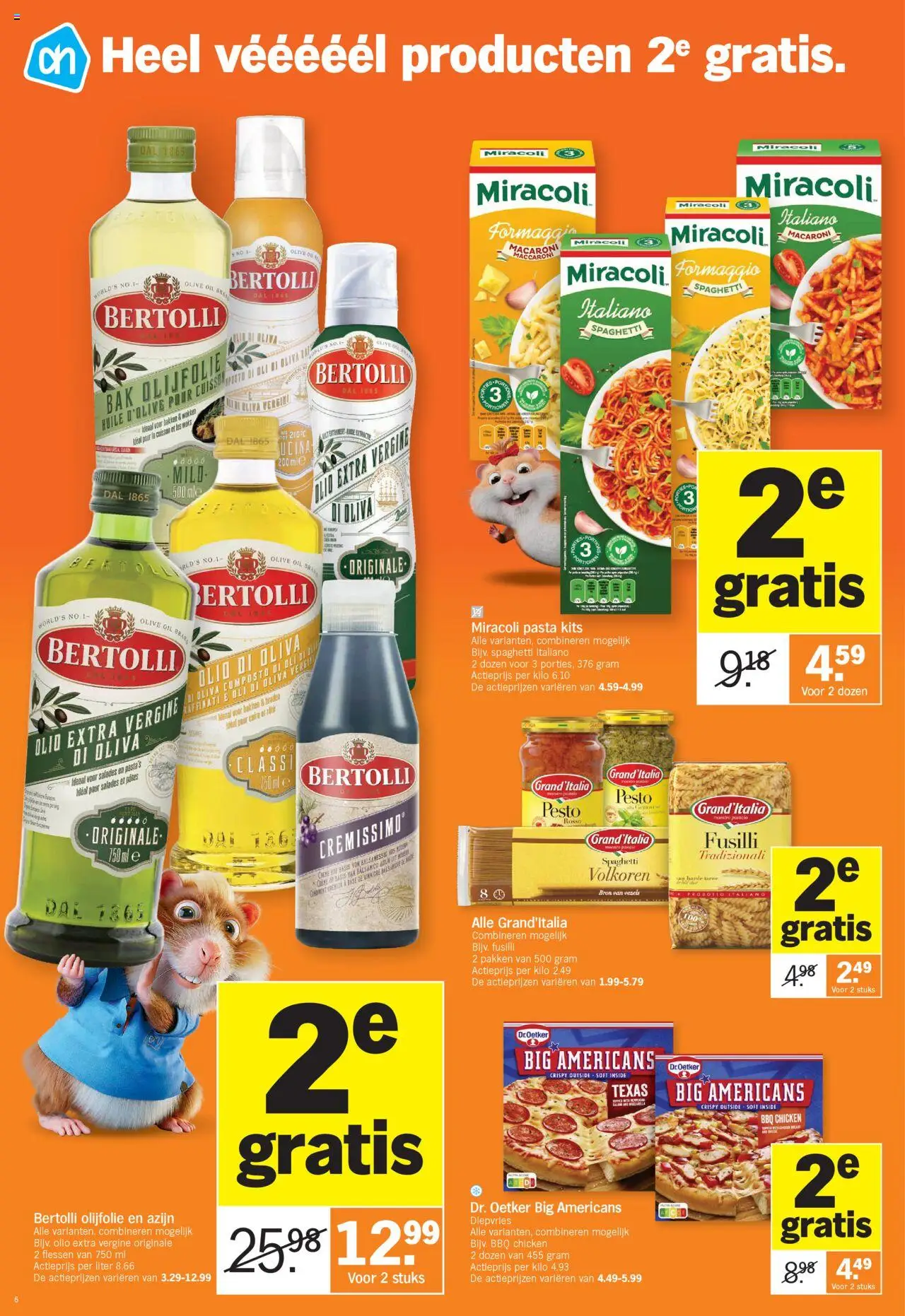  | Pagina: 6 | Producten: Pizza, Salades, Macaroni, Tarwe