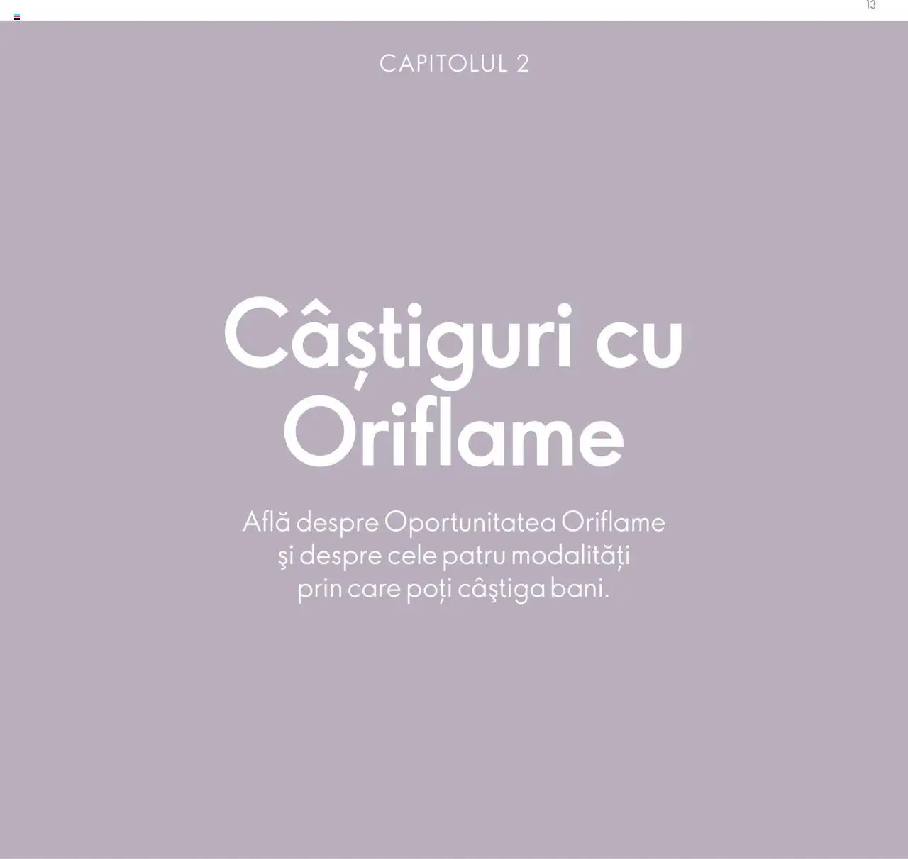 Noul catalog Oriflame – valabil de la 09.07.2024 | Pagină: 13