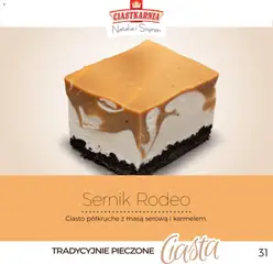 Pogląd oferty "Topaz Gazetka - Ciasta " - ważna od 01.12.2025 | Strona: 31 | Produkty: Ciasto
