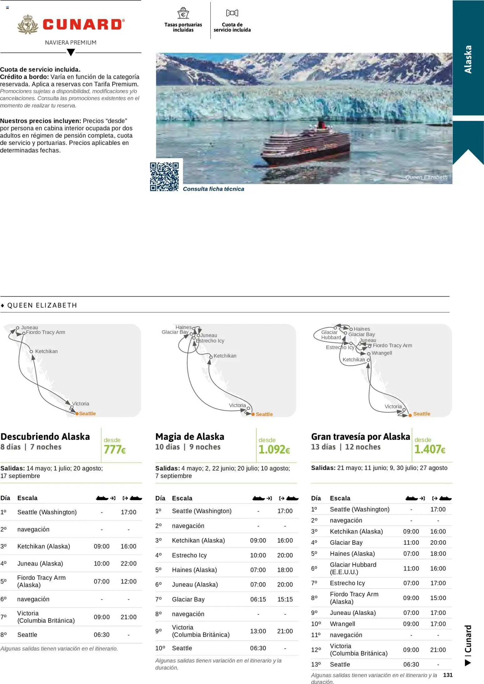 Viajes El Corte Inglés Cruceros marítimos │ válido desde el 01.01.2026 | Página: 132 | Productos: Navegación