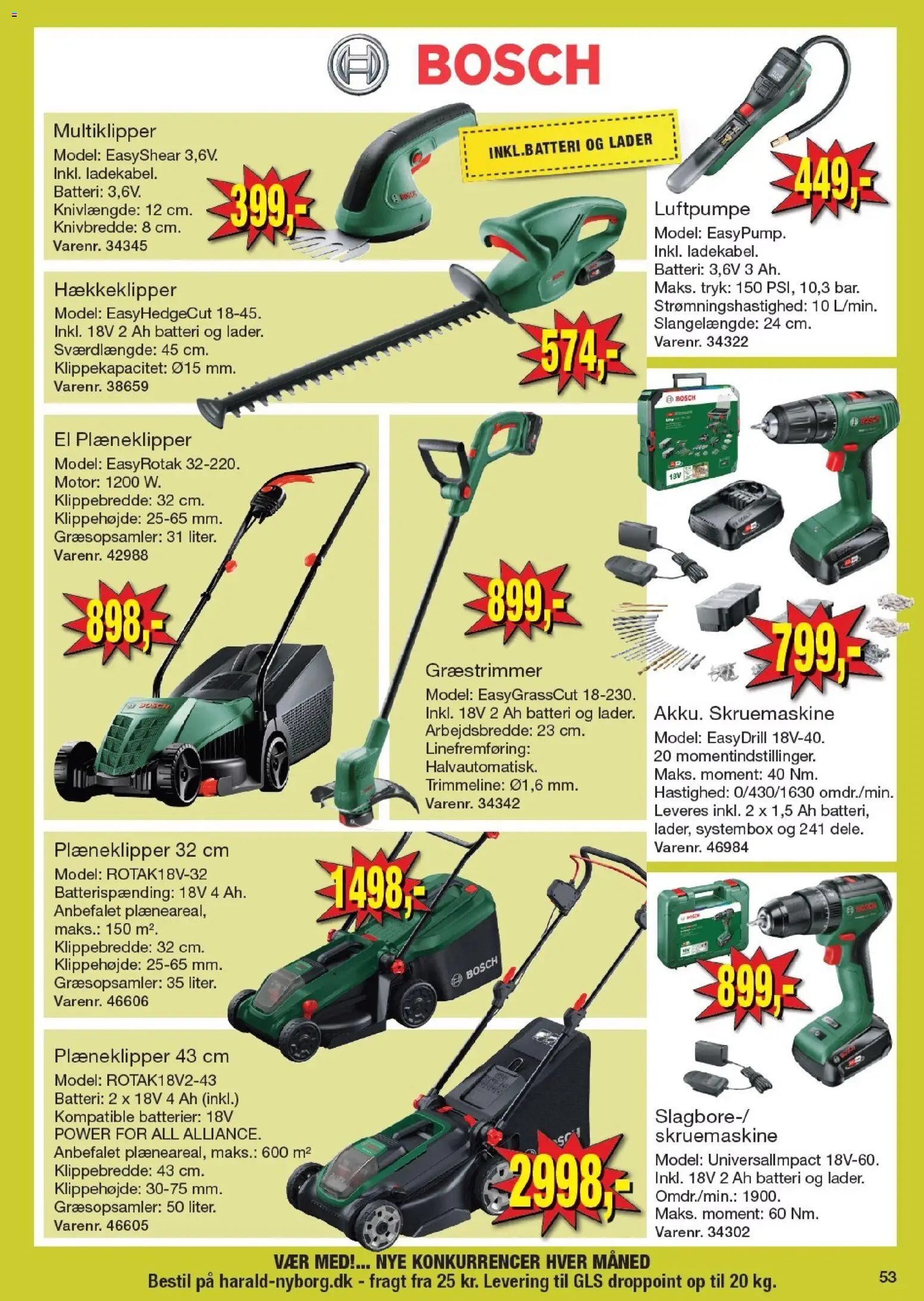 Harald Nyborg tilbudsavis – gyldig fra 09.04.2026 | Side: 57 | Produkter: Batterier, Batteri