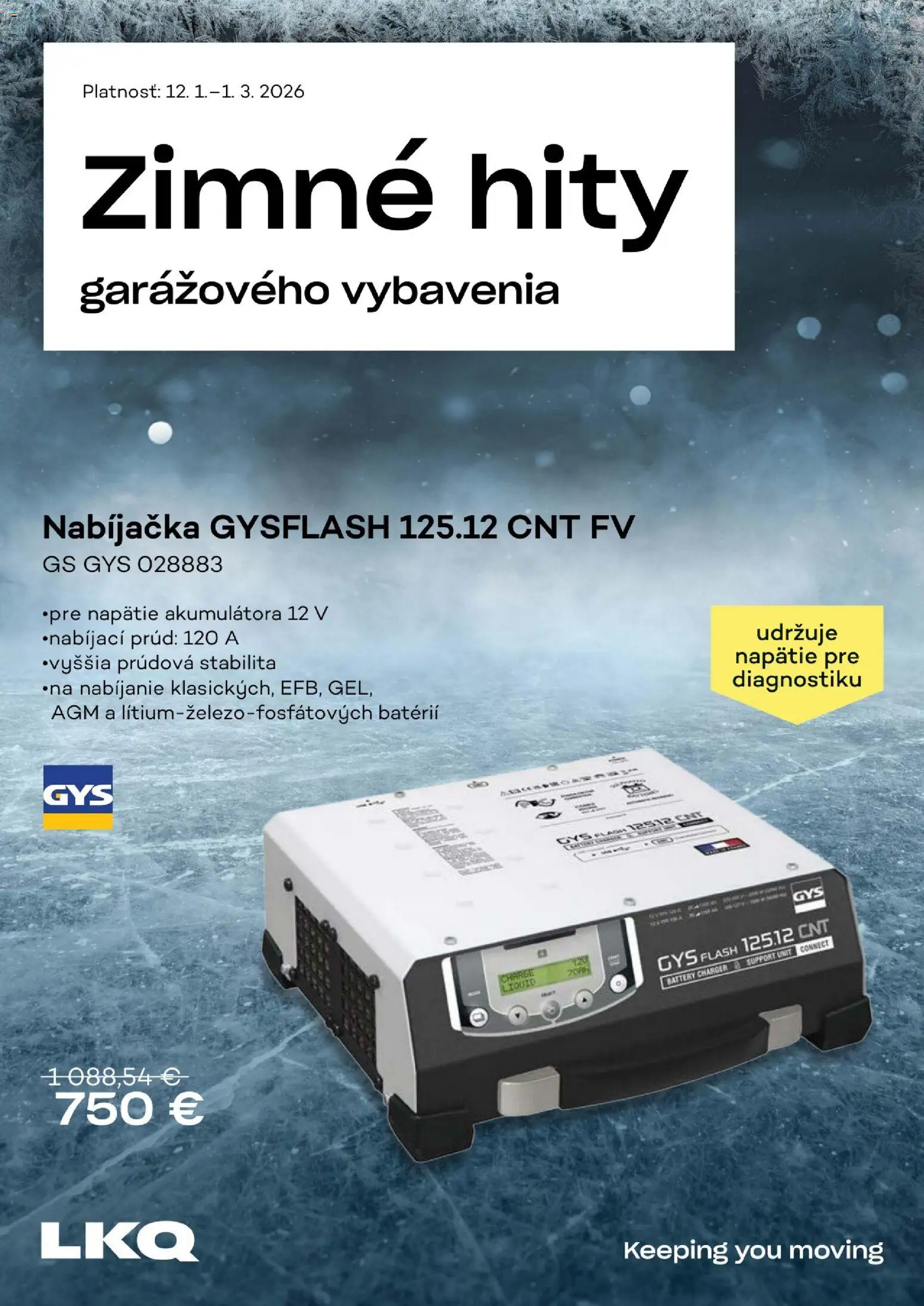 Nové Auto Kelly akcie – leták je platný od 12.01.2026 | Strana: 1 | Produkty: Nabíjačka