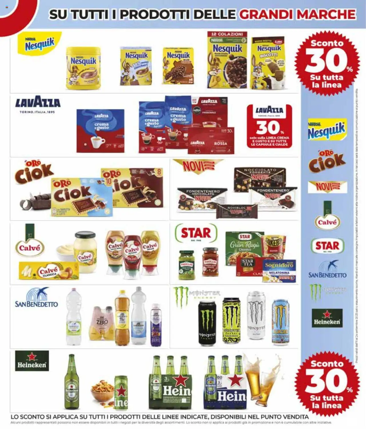 Volantino COOP del 11.09.2025 | Pagina: 9 | Prodotti: Crema, Ragú, Lavazza, Heineken