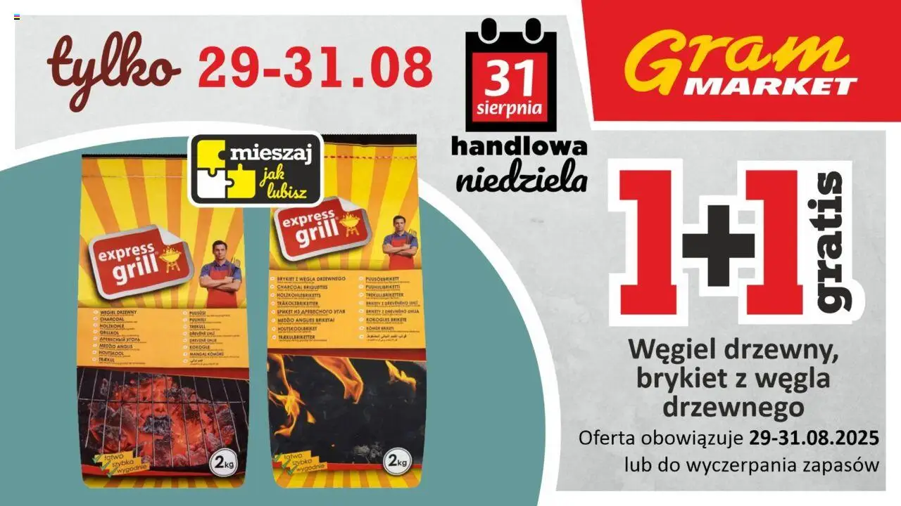 Gram Market Gazetka - Niesłychanie Niskie Ceny od 29.08.2025 | Strona: 4 | Produkty: Grill