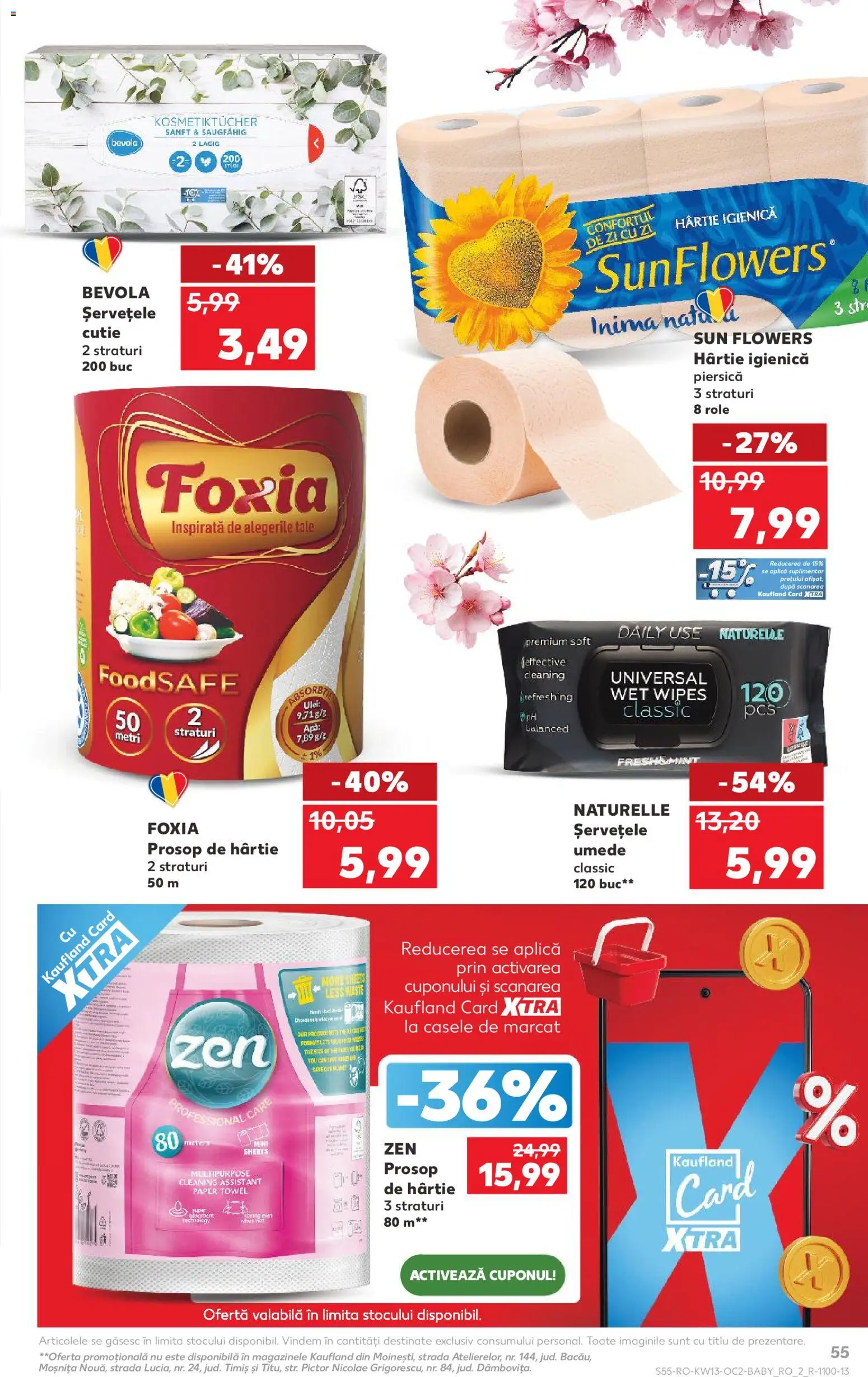 Kaufland RO akciós ujság - amely érvényes a következő dátumtól: 25.03.2026 | Oldal: 55