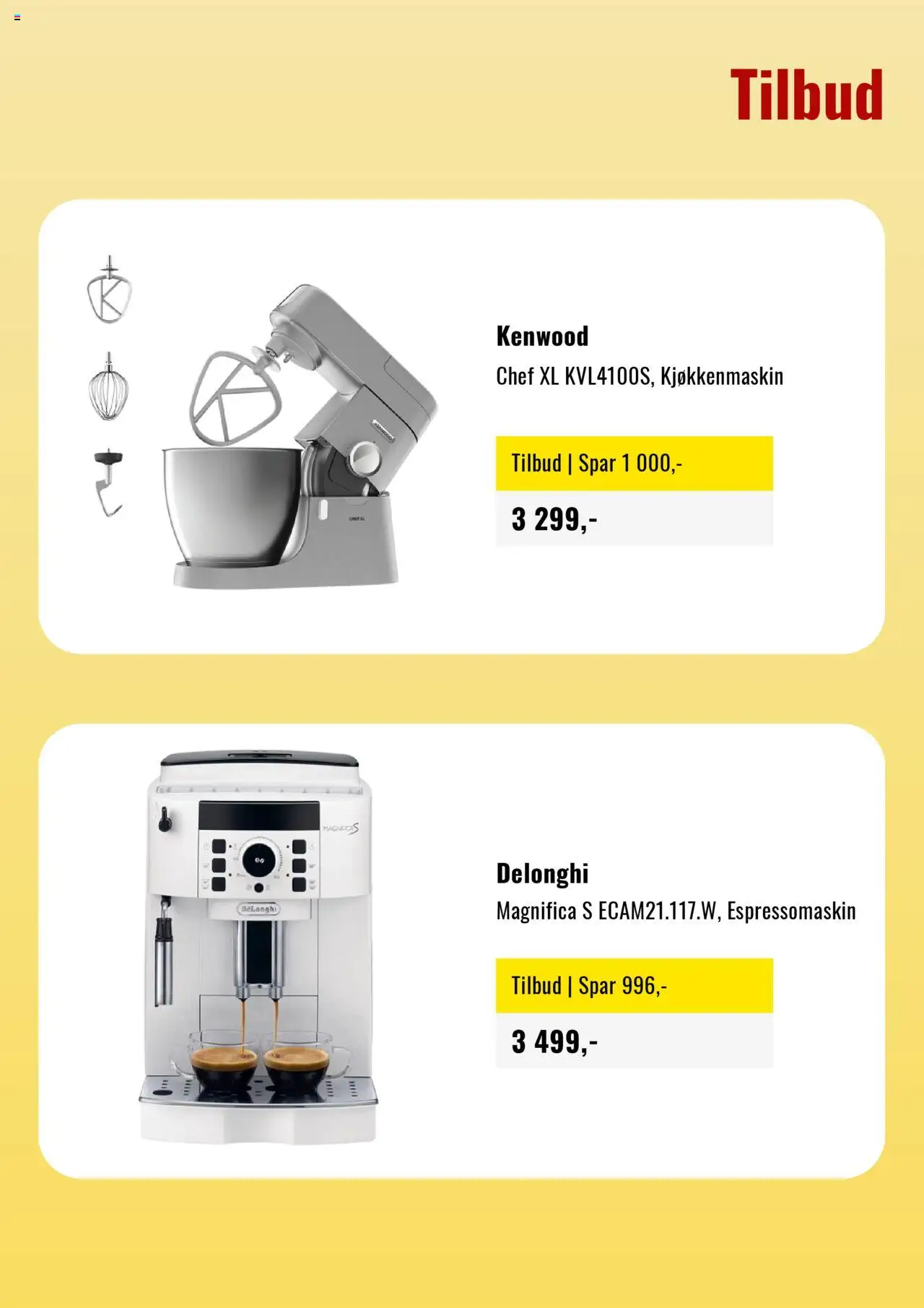  | Side: 5 | Produkter: Espressomaskin, Суміш дитяча, Kjøkkenmaskin