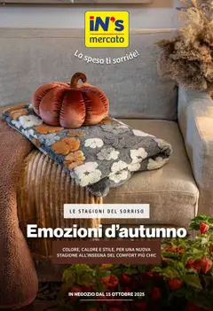 Anteprima del volantino IN's Autunno catalogo valido a partire dal 15.10.2025