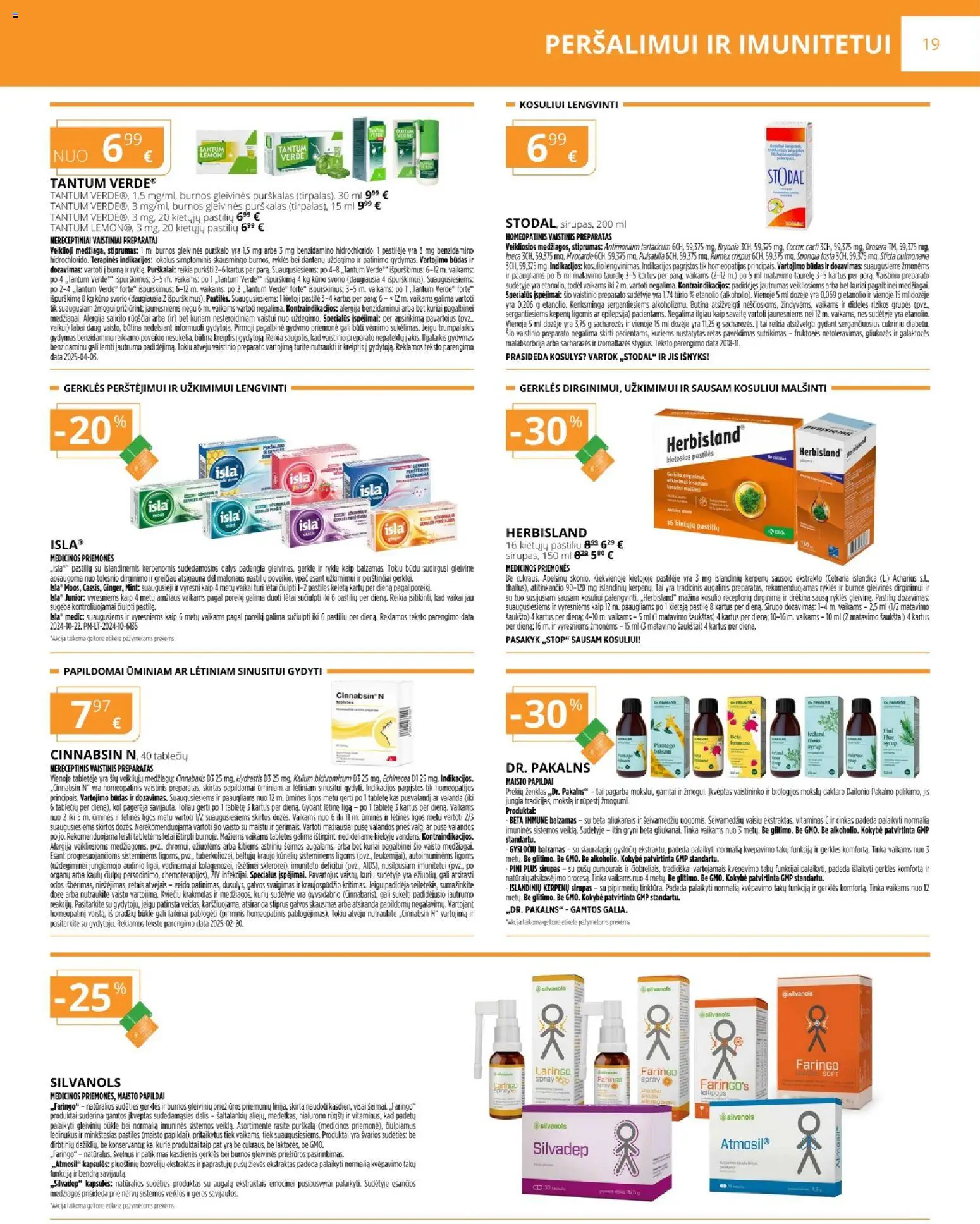 Gintarinė akcijos nuo 01.12.2025 | Puslapis: 19