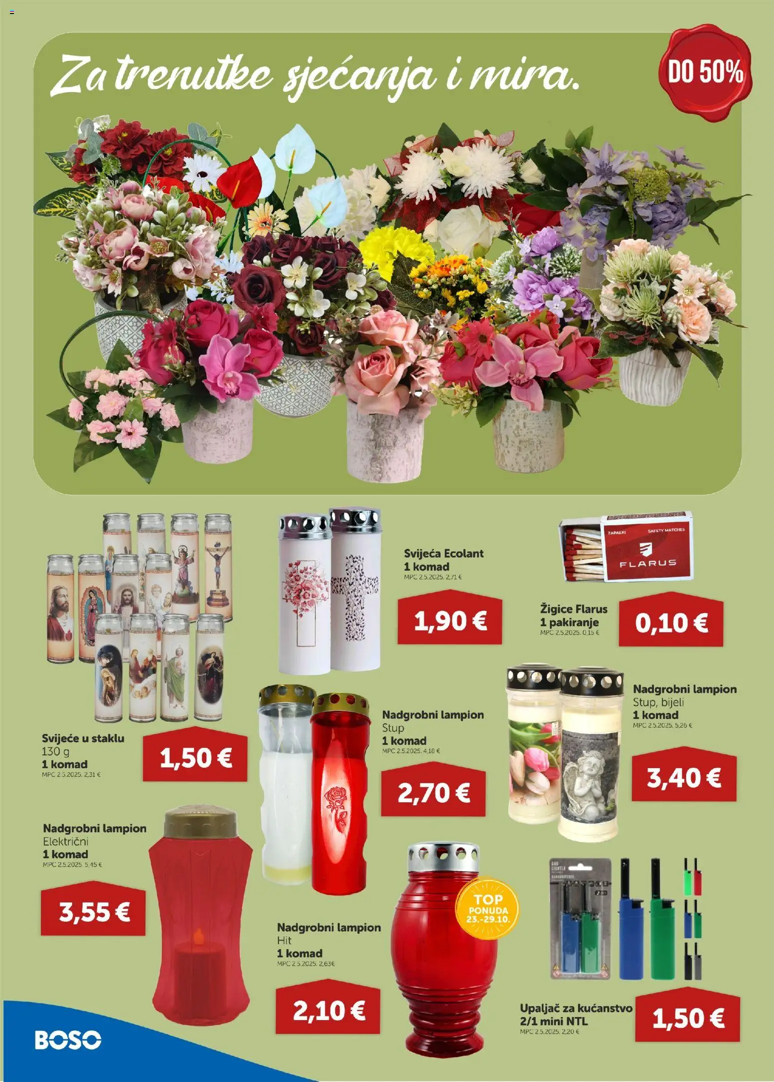 Boso katalog | vrijedi od 23.10.2025 | Stranica: 18 | Proizvodi: Lampion, Upaljač, Žigice
