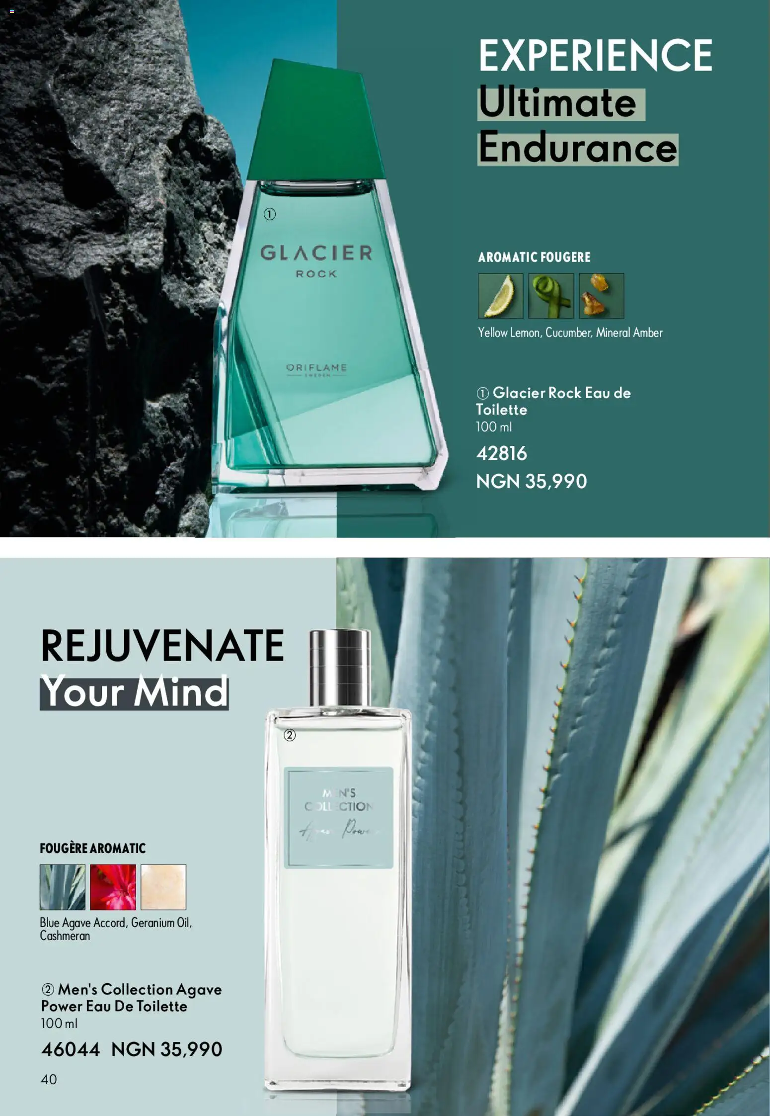 Oriflame Catalogue valid from 01.11.2025 | Page: 40 | Products: Eau de toilette, Brčko