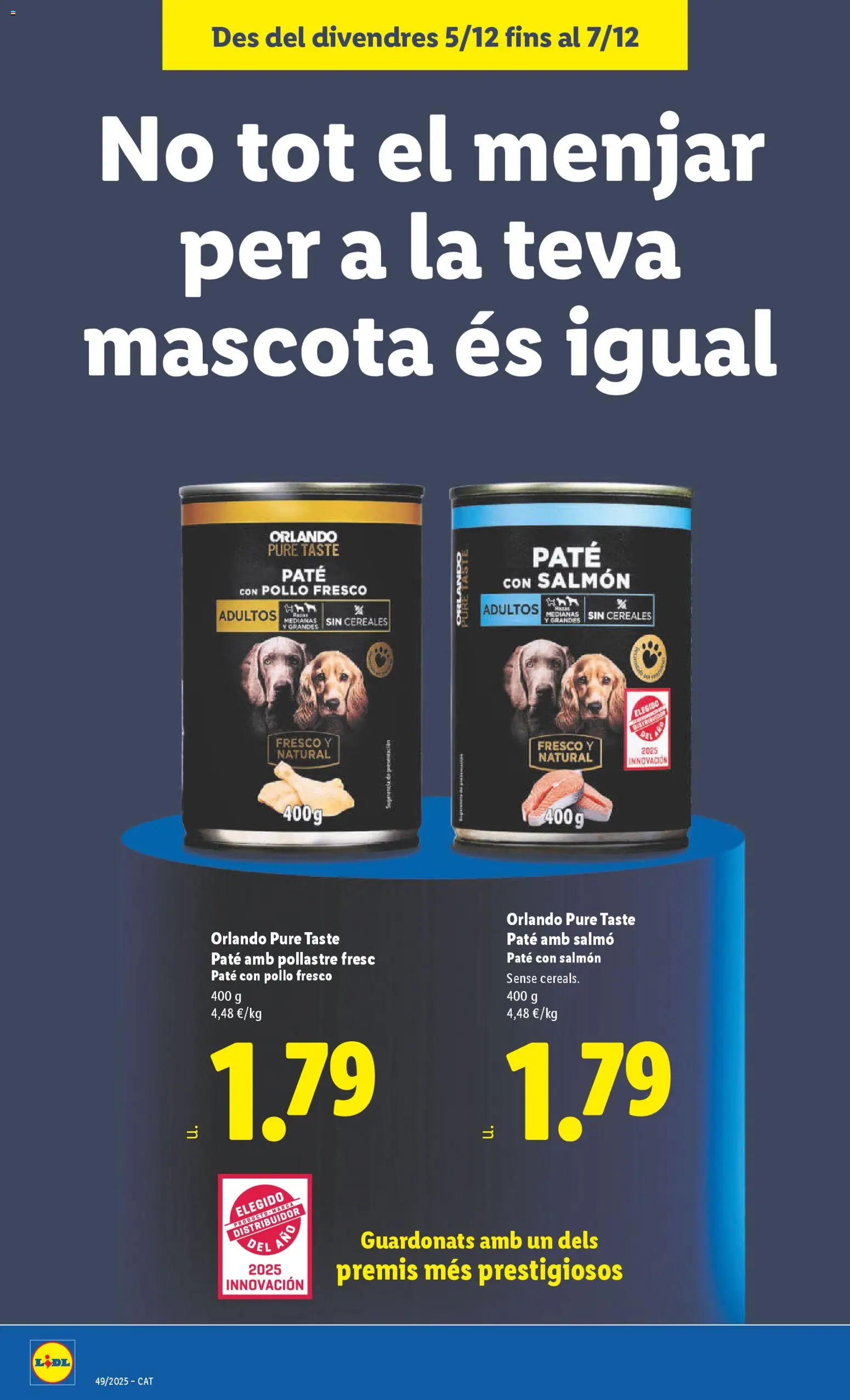 Lidl folleto de bazar │ válido desde el 01.12.2025 | Página: 24 | Productos: Paté, Cereales