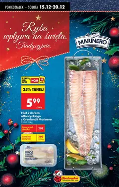 Pogląd oferty "DORSZ ATLANTYCKI Z GRENLANDII FILET BEZ SKÓRY, Dorsz atlantycki z Grenlandii, filet bez skóry" - ważna od 15.12.2025 | Strona: 29 | Produkty: Filet z dorsza, Karta, Dorsz atlantycki, Ryba