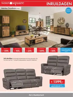 Woonsquare - Folder - Voorbeeld van een folder van Woonsquare, geldig van 09.02.2026 | Pagina: 4 | Producten: Dressoir, Mango