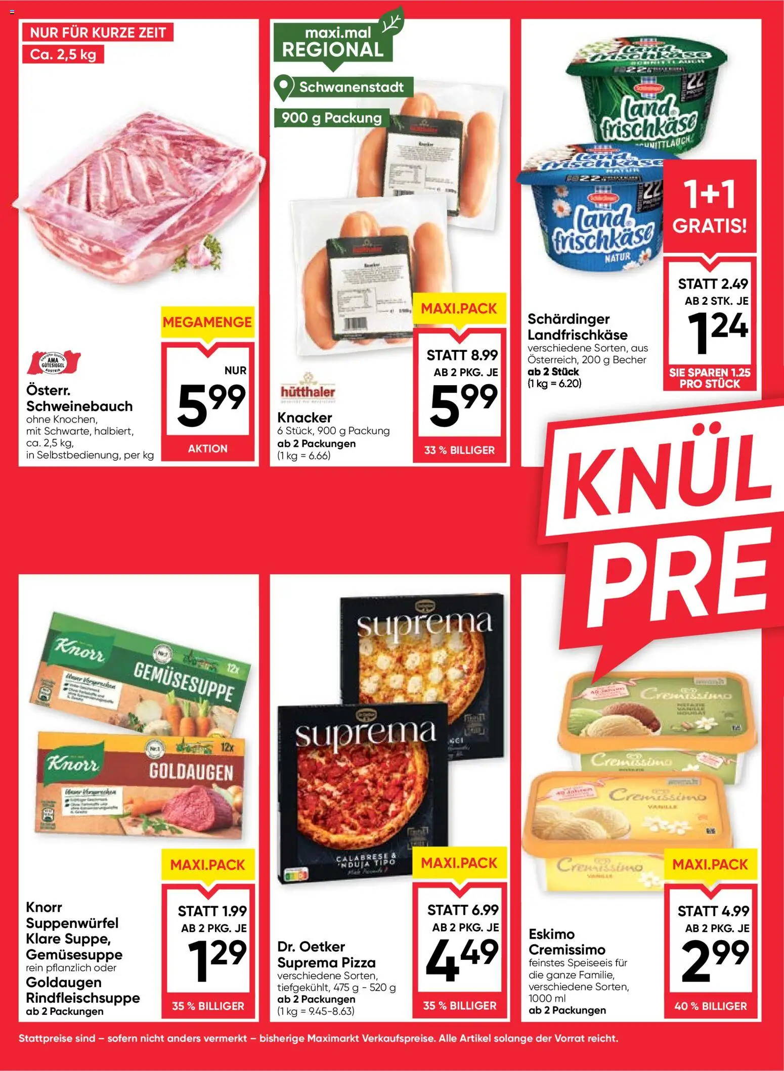Maximarkt Flugblatt gültig ab 12.03.2026 | Seite: 2 | Produkte: Pizza