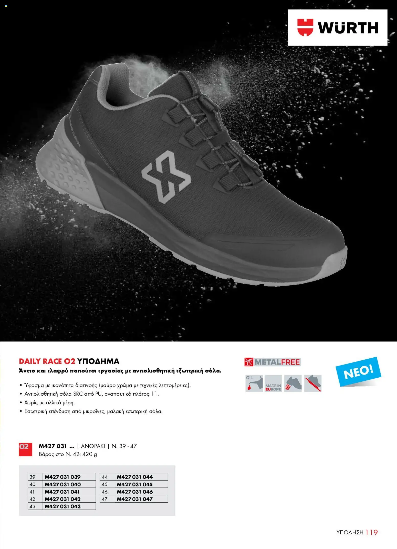 WURTH - ΜΑΠ – σε ισχύ από 01.01.2026 | Σελίδα: 119