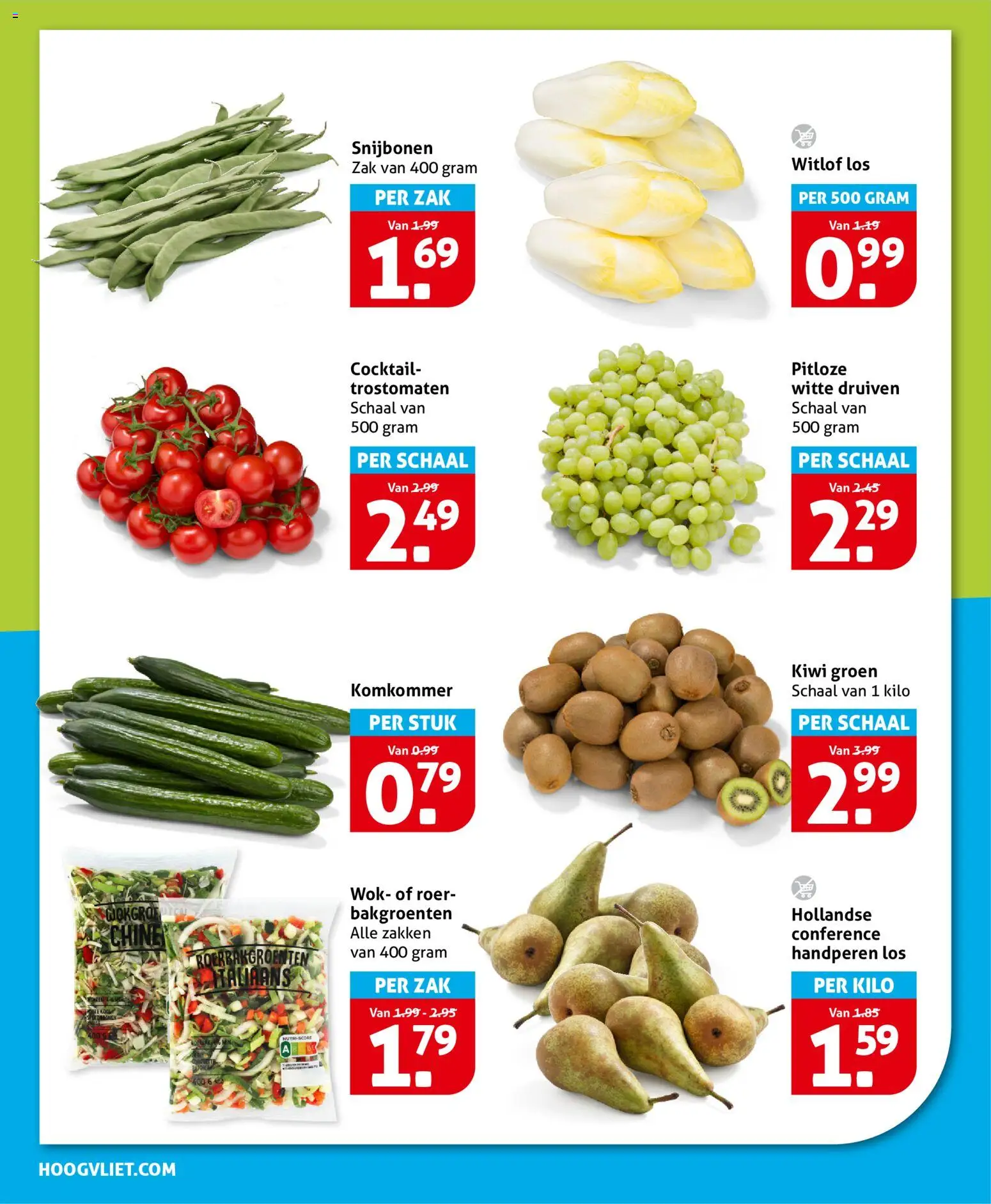 {H1} | Pagina: 8 | Producten: Kiwi, Schaal, Zak, Druiven