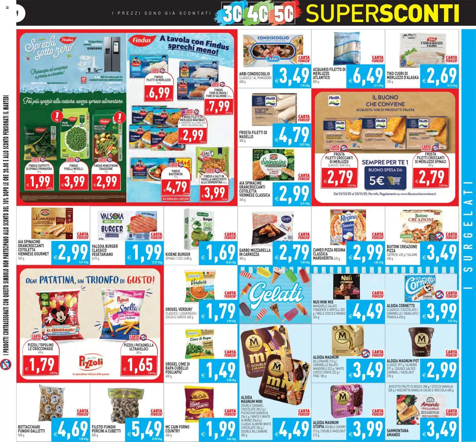 Volantino PIM Supermercati del 07.11.2025 | Pagina: 9 | Prodotti: Carote, Funghi, Cocco, Miele