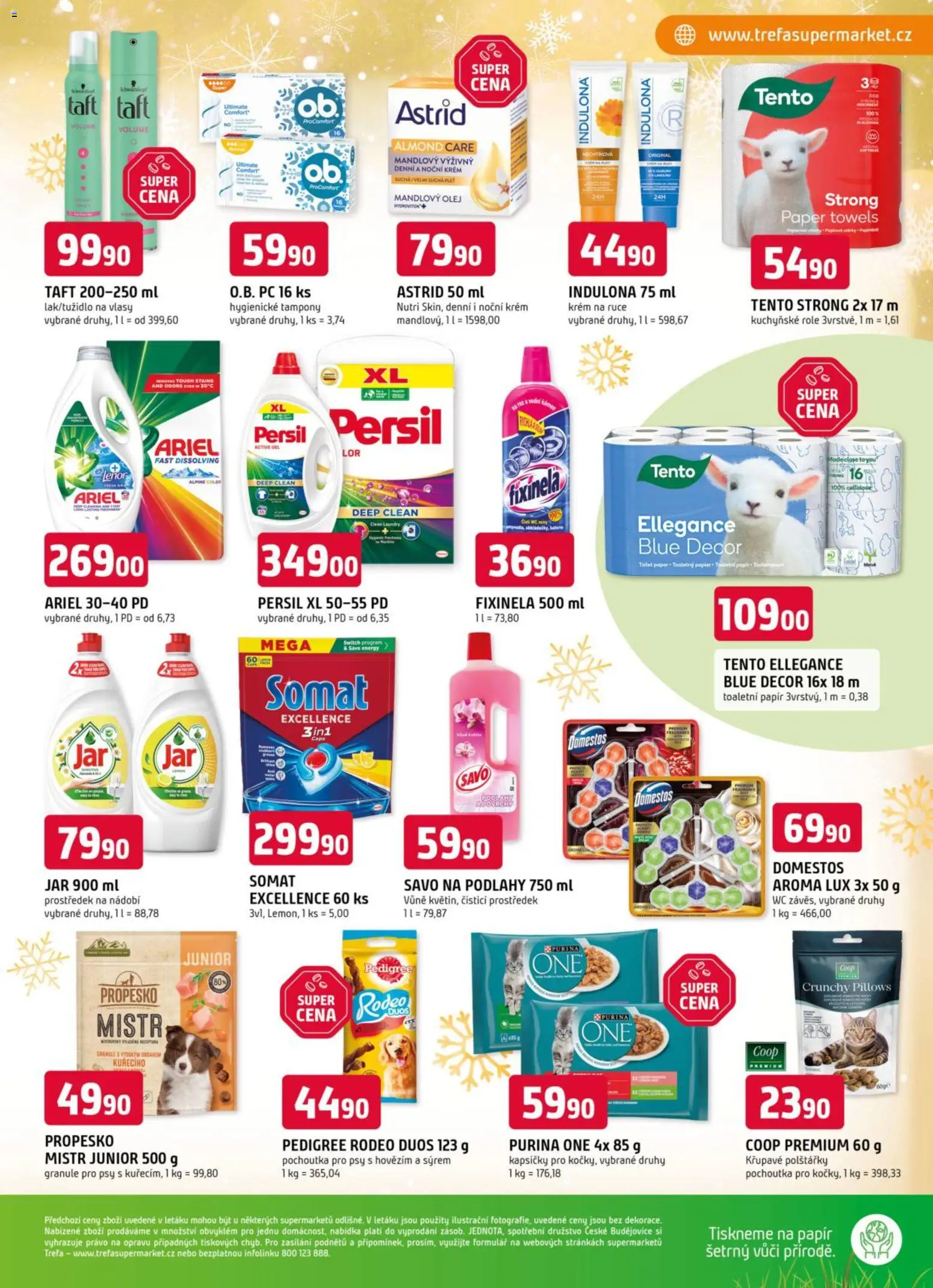 Trefa leták od 17.12.2025 | Strana: 15 | Produkty: Granule pro psy, Pedigree, Indulona, Jar