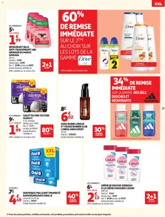 Auchan - Offres XXL supermarché - Voorbeeld van een folder van Auchan, geldig van 02.01.2026 | Pagina: 27 | Producten: Gel, Douche, Crème, Deodorant
