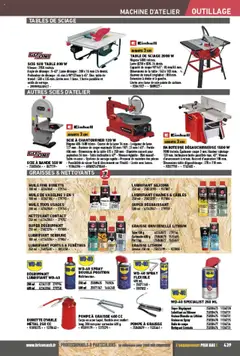  | Page: 439 | Produits: Vaseline, Table, Huile, Cartouche