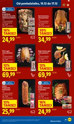 Pogląd oferty "Pierś z gęsi, wolno gotowana, 1 kg" - ważna od 15.12.2025 | Strona: 39