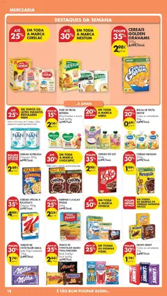 Pré-visualização Pingo Doce Poupe Esta Semana Madeira válido de 14.04.2026 | Página: 18 | Produtos: Leite, Nestlé, Maça, Chocolate