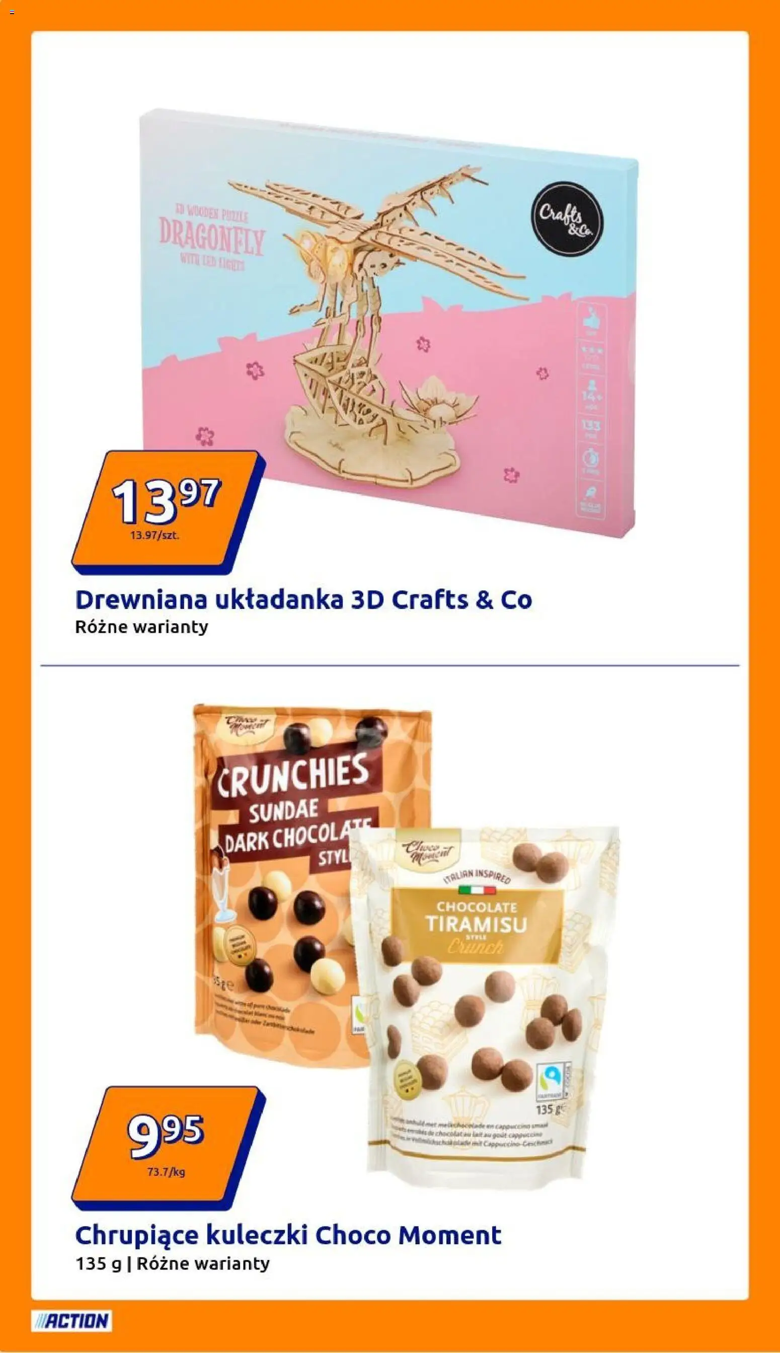 Action Gazetka od 11.02.2026 | Strona: 8 | Produkty: Tiramisu, Cappuccino