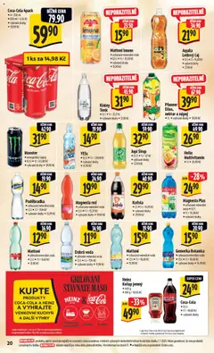 Albert leták - Hypermarket od 09.07.2025 | Strana: 29 | Produkty: Magnesia, Jupí, Kofola, Ledový čaj