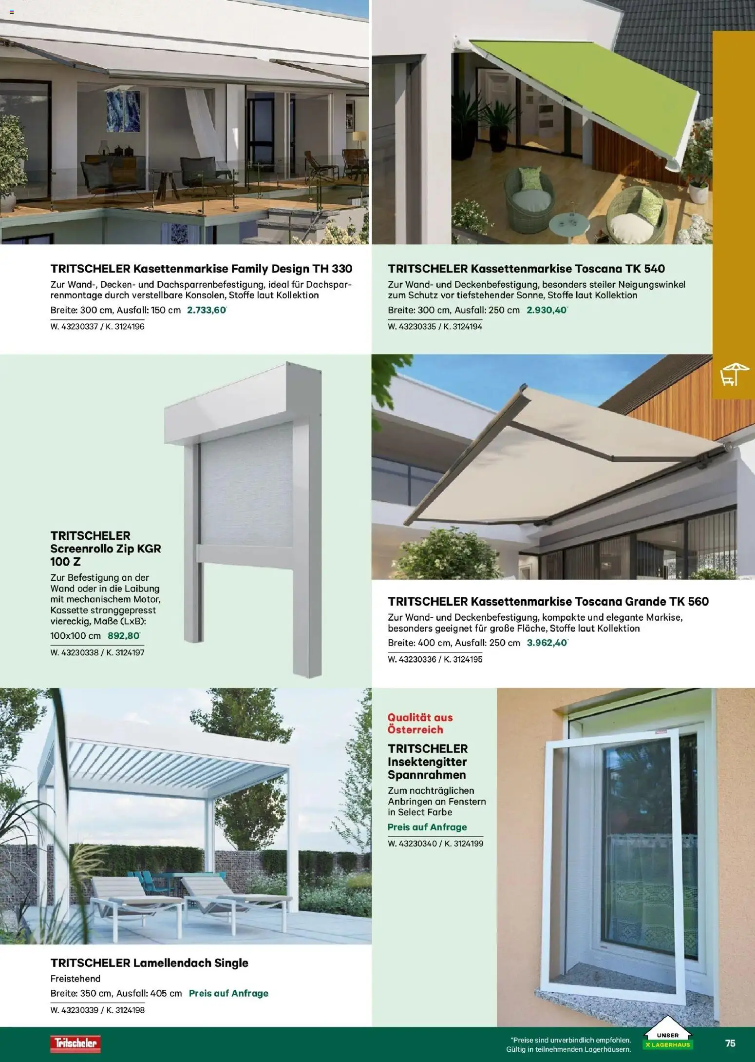 Lagerhaus Garten & Freizeit Katalog 2026 gültig ab 01.03.2026 | Seite: 75