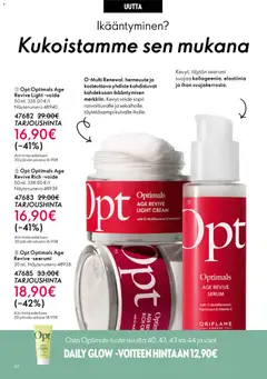 Oriflame-mainoslehti voimassa 01.04.2026 alkaen | Sivu: 42 | Tuotteet: Seerumi