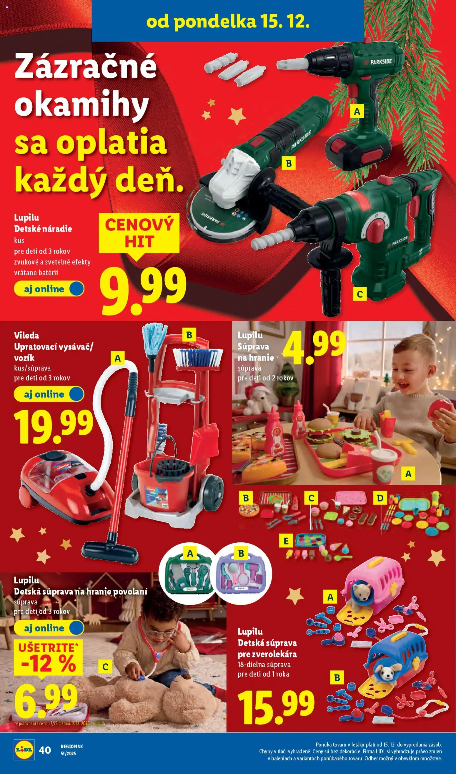 Nové Lidl akcie – leták je platný od 18.12.2025 | Strana: 94 | Produkty: Náradie, Parkside