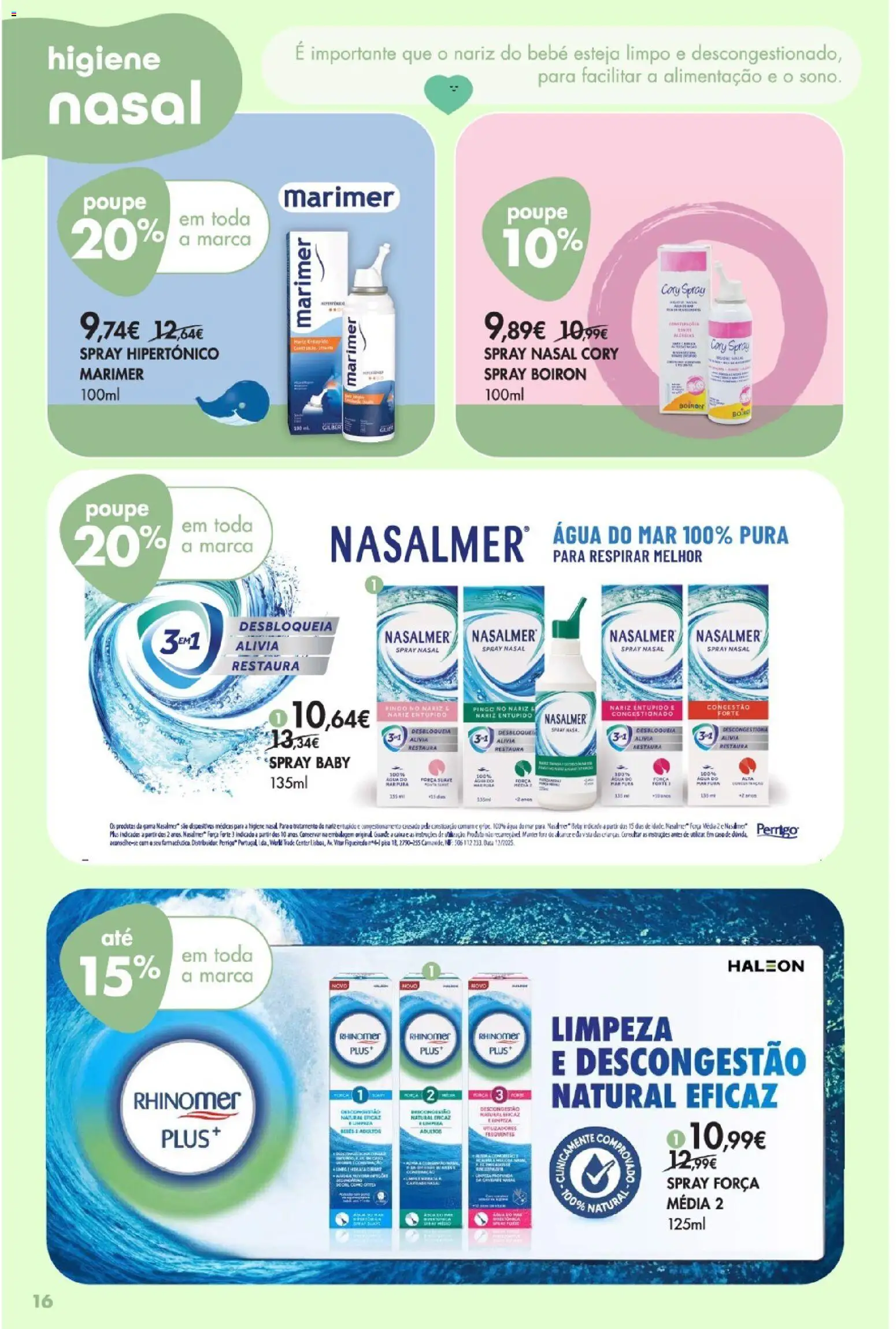 Pingo Doce - Bem Estar Bebé Lojas │ válido de 06.01.2026 | Página: 16 | Produtos: Agua, Caixa