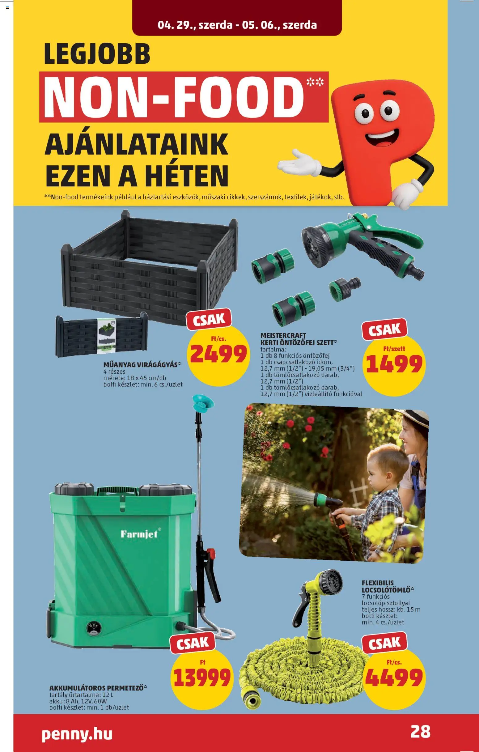 PENNY akciós ujság - amely érvényes a következő dátumtól: 29.04.2026 | Oldal: 32