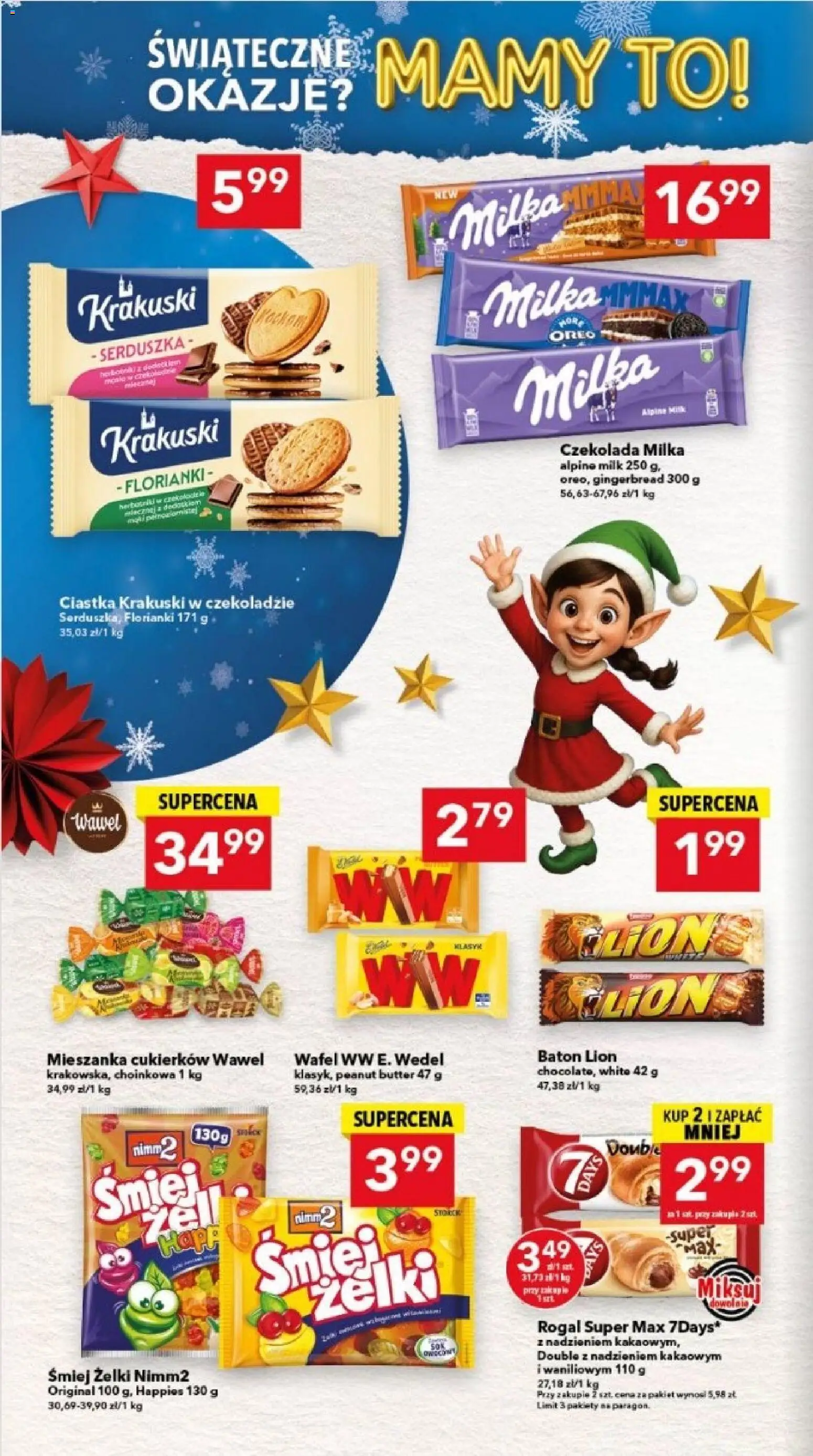 Lewiatan gazetka - Lublin od 04.12.2025 | Strona: 10 | Produkty: Czekolada milka, Milka, Czekolada, Ciastka
