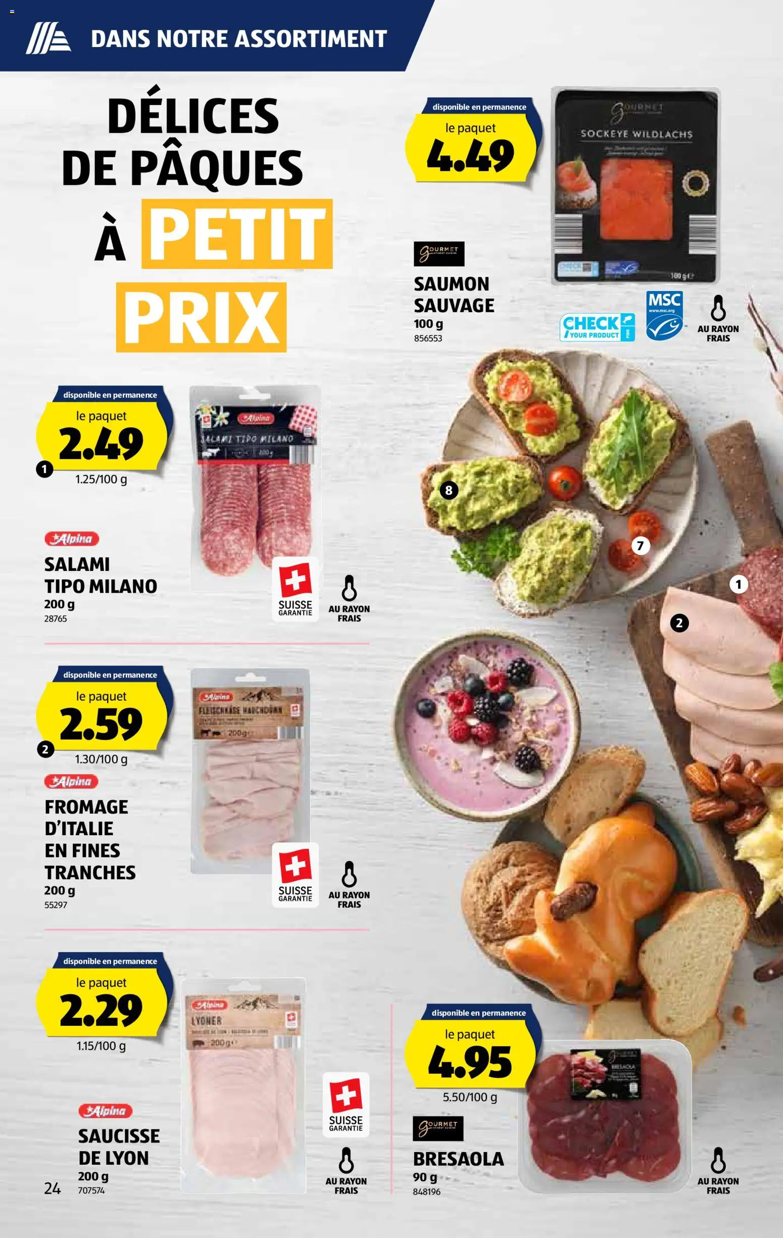Aldi aktionen FR – gültig ab 26.03.2026 | Seite: 25 | Produkte: Salami
