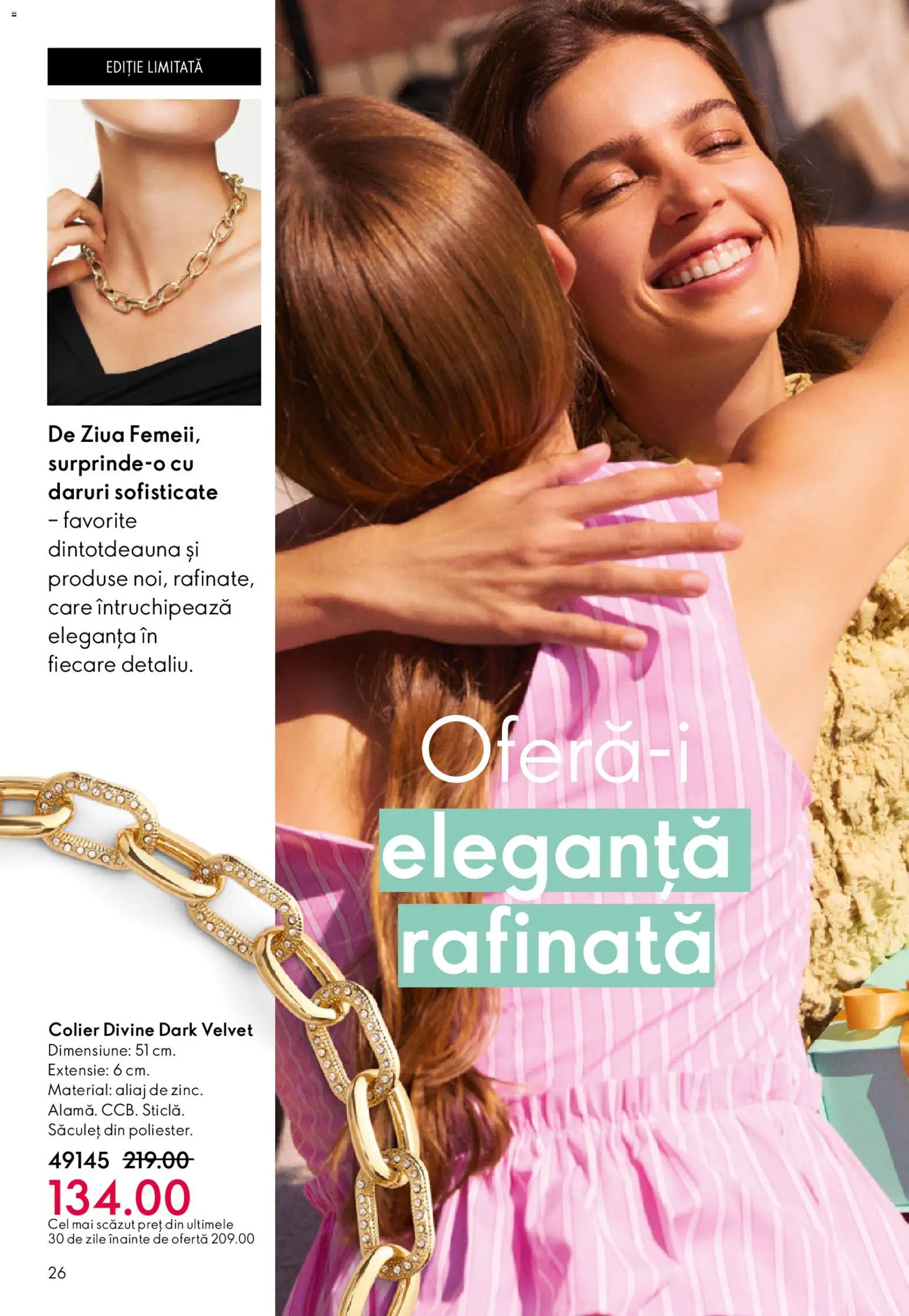 Noul catalog Oriflame – valabil de la 11.02.2026 | Pagină: 26 | Produse: Colier